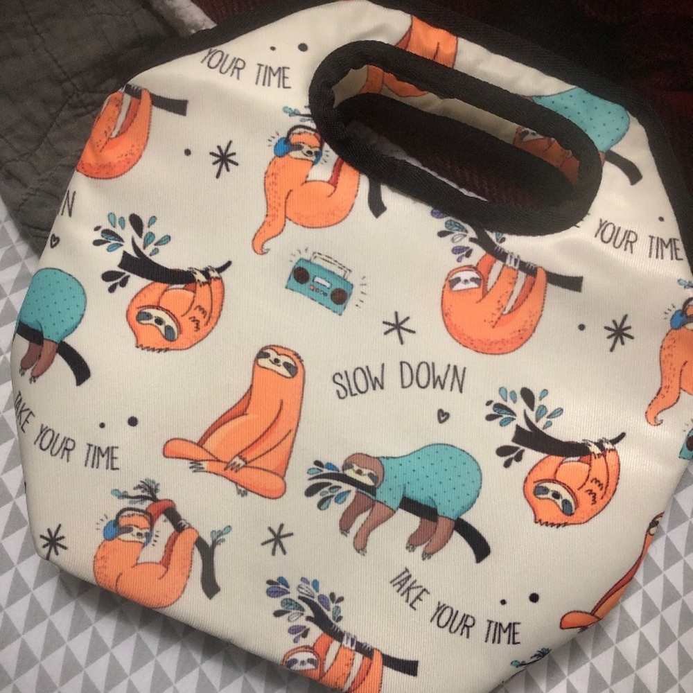 Sloth Lunch Bag!